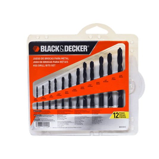 Black&Decker-Juego-de-Brocas-12-piezas