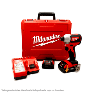Milwaukee - Atornillador Impacto 1/4 Hex M18 Fuel Kit 285322 - QMW285322 -  etoledo