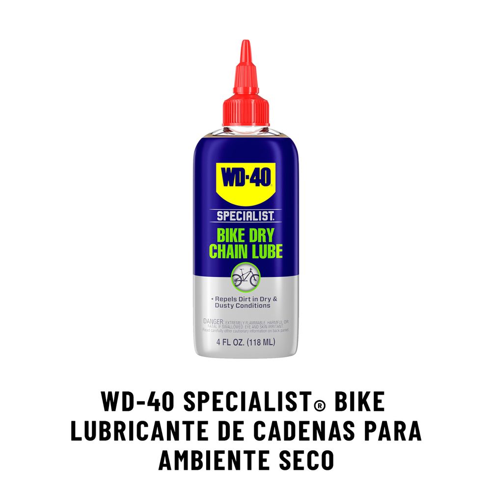 WD-40® BIKE Lubricante para Bicicletas Condiciones Húmedas CAJA X 12