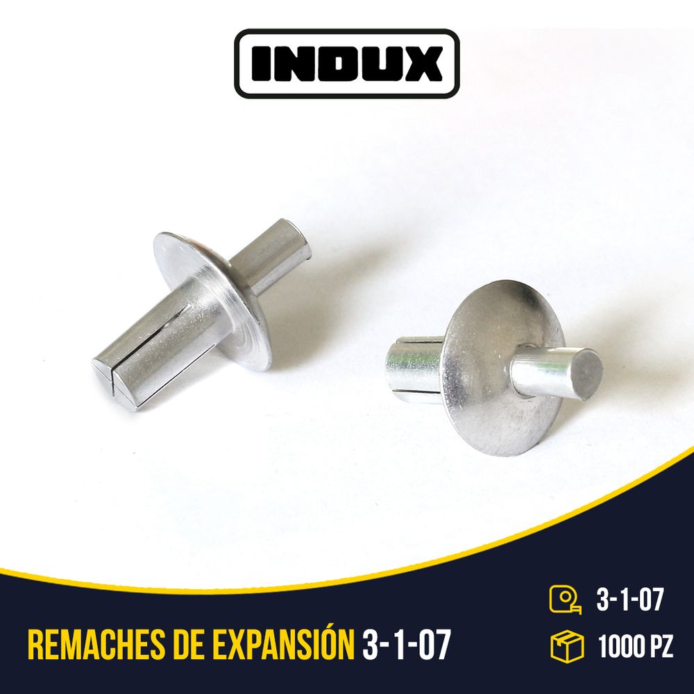 Indux - 1000 Remaches de Expansión 3-1-07 - FNE03107 - etoledo